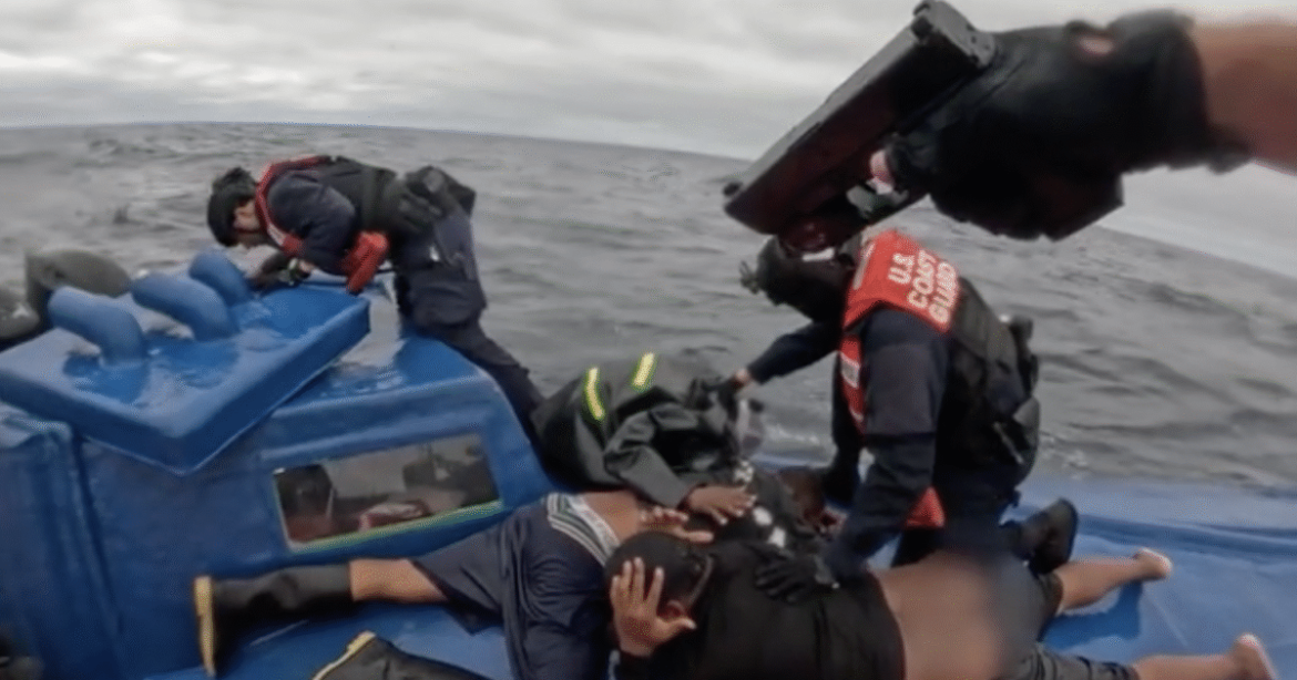 FLASHBACK: U.S. Coast Guard Intercepts Drug Smugglers Off Venezuela (VIDEO)