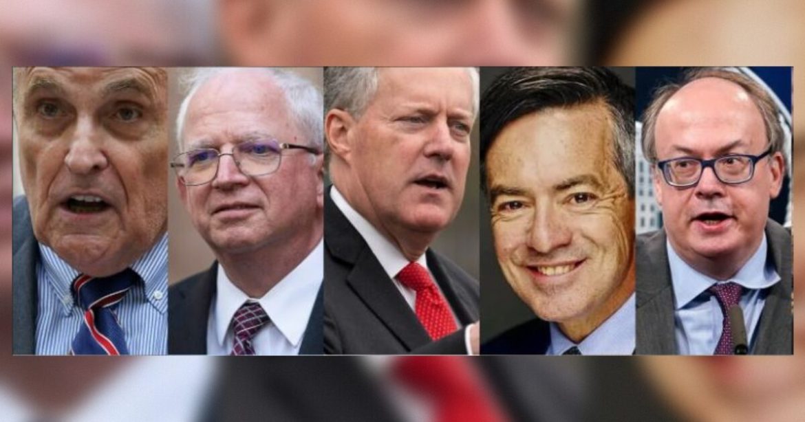 President Trump Pardons 77 Alternate Electors and Several Top Associates from 2020 Election, Including: Rudy Giuliani, Mark Meadows, John Eastman, Christina Bobb, Jeffrey Clark and Mark Meadows