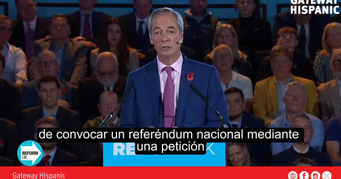 Nigel Farage proposes a referendum to remove Prime Minister Keir Starmer