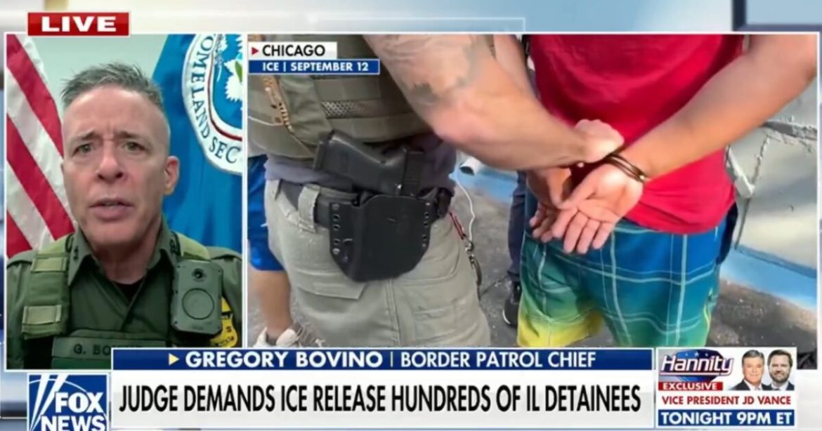 Fearless Border Commander Bovino Issues Warning to Radical Biden Judge Who Ordered Release of Hundreds of Illegals in Chicago (VIDEO)