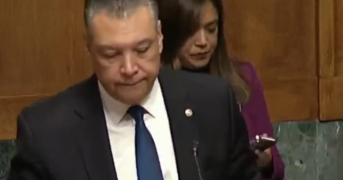 Democrat Senator Padilla Slams His Notebook, Storms Out of Hearing on ICE Raids (VIDEO)