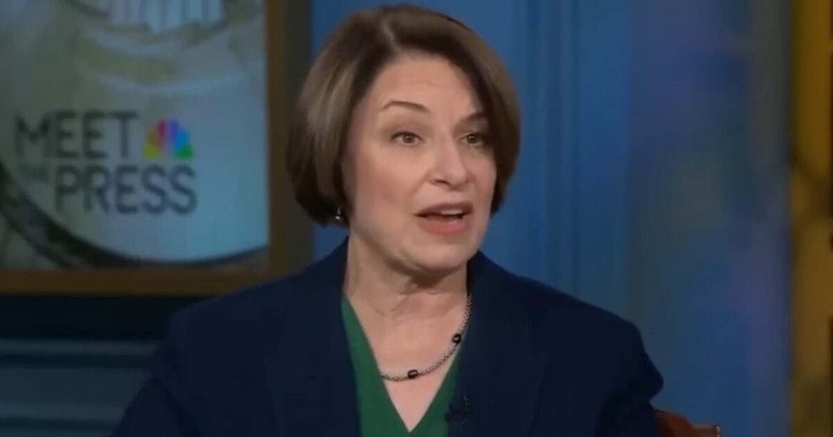 Democrat Senator Amy Klobuchar Gets Dunked On After Committing an Epic Gaffe While Trying to Blame President Trump For Surging Electricity Prices