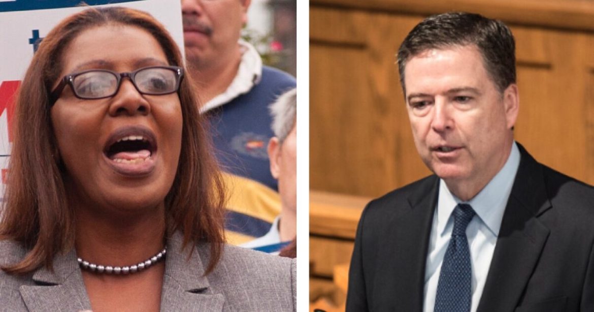 BREAKING: Clinton Judge Dismisses Comey, Letitia James Cases – Rules Lindsey Halligan Illegally Appointed – Letitia James Celebrates