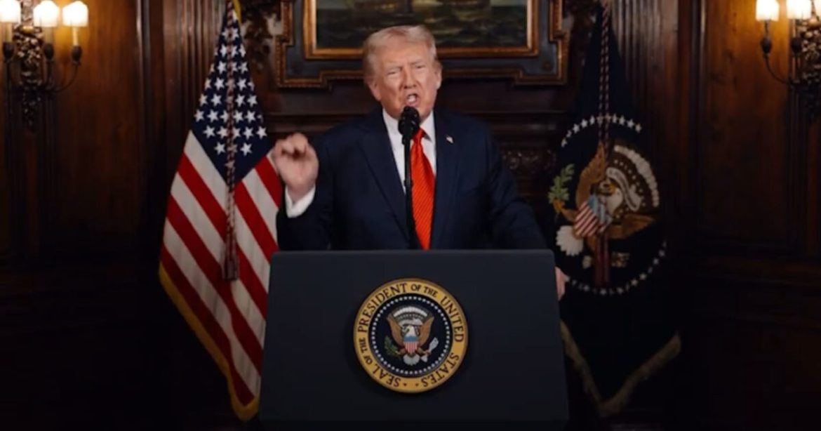 WATCH: Trump Releases Video Threatening to Go into Nigeria “Guns-a-Blazing” with “Fast, Vicious, and Sweet” Attack- “WARNING: There’s Going to be Hell to Pay!”