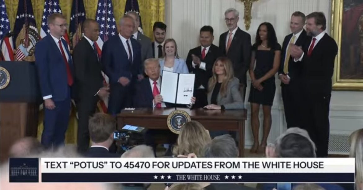 President Trump and First Lady Trump Sign Executive Order Expanding Foster Care Resources and Promoting Faith-Based Foster Care – Ends “Ridiculous Woke Policies” that Discriminate Against Christian Foster Homes  (VIDEO)