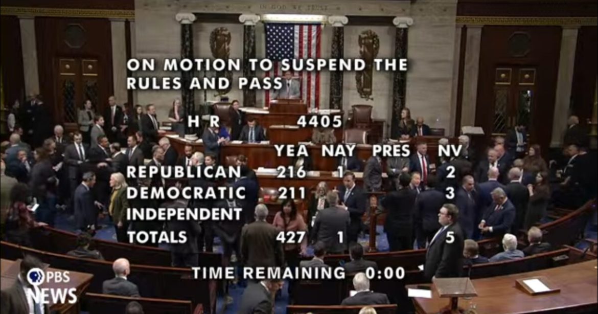 BREAKING: House Nearly Unanimously Approves Epstein Transparency Act – One Republican Votes in Opposition (VIDEO)