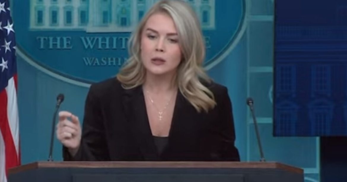 WATCH: White House Press Sec Karoline Leavitt GOES OFF on Reporter Who Says Trump is “Encouraging Political Violence” and Calling to “Execute Members of Congress”