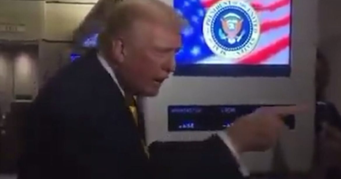 LOL! Karoline Leavitt Explains Trump’s Comment Calling Reporter “Piggy” on Air Force One – “He Calls Out Fake News When He Sees It” (VIDEO)