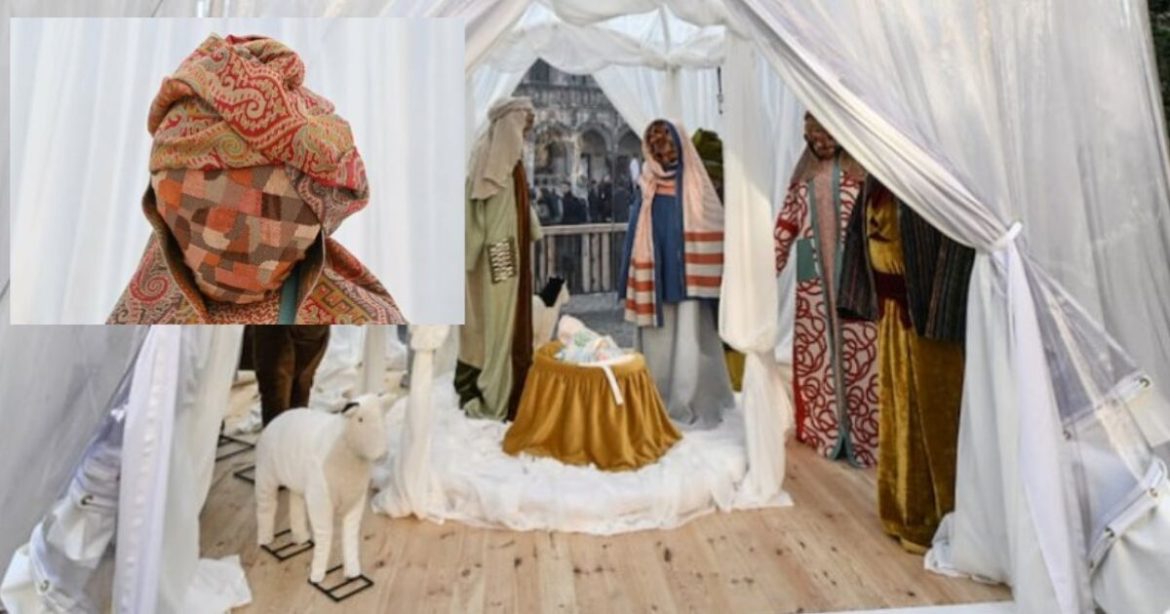 Head of Baby Jesus Stolen from Controversial ‘Inclusive’ Nativity Scene in Brussels’ Grand Place (VIDEO)