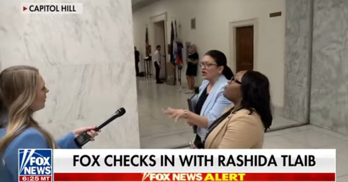 REMEMBER THIS? Rashida Tlaib REFUSED to Condemn “Death to America” Chants — One Year Later, the Consequences Turn Deadly