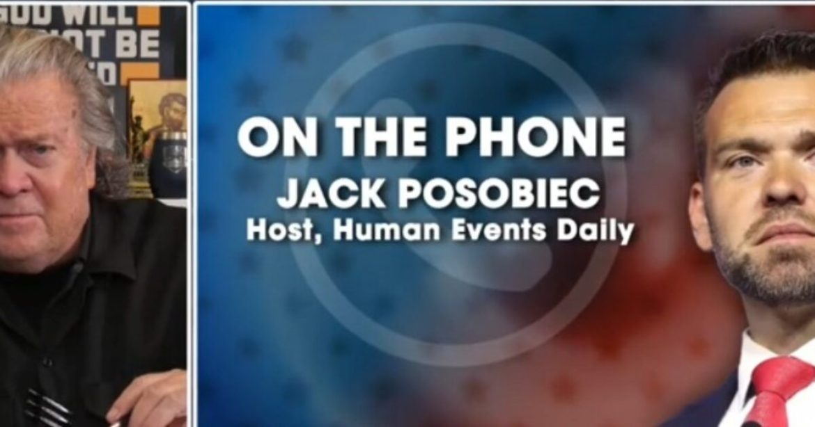 War Room’s Steve Bannon and Jack Posobiec Discuss Giveaway of 3,000 Charlie Kirk “Freedom” Shirts at Upcoming UFC 322 at Madison Square Garden (VIDEO)