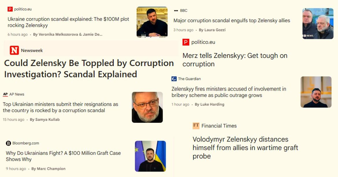 ‘Mindich’s Schemes Are Zelensky’s Schemes’: Corruption Scandal Shakes Ukraine to the Core, as Zelensky’s Former Financier Kolomoysky Publicly Calls on Him To Resign