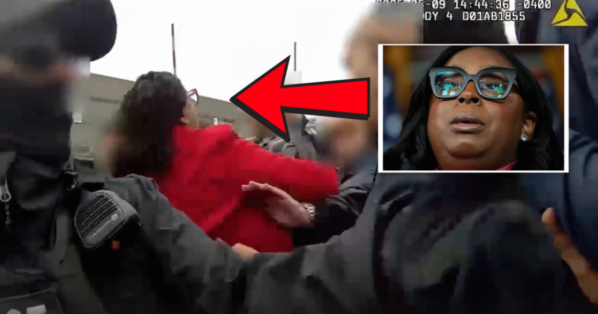 FLASHBACK: ICE Bodycam Footage Shows Rep. McIver Attacking Federal Officers (VIDEO)