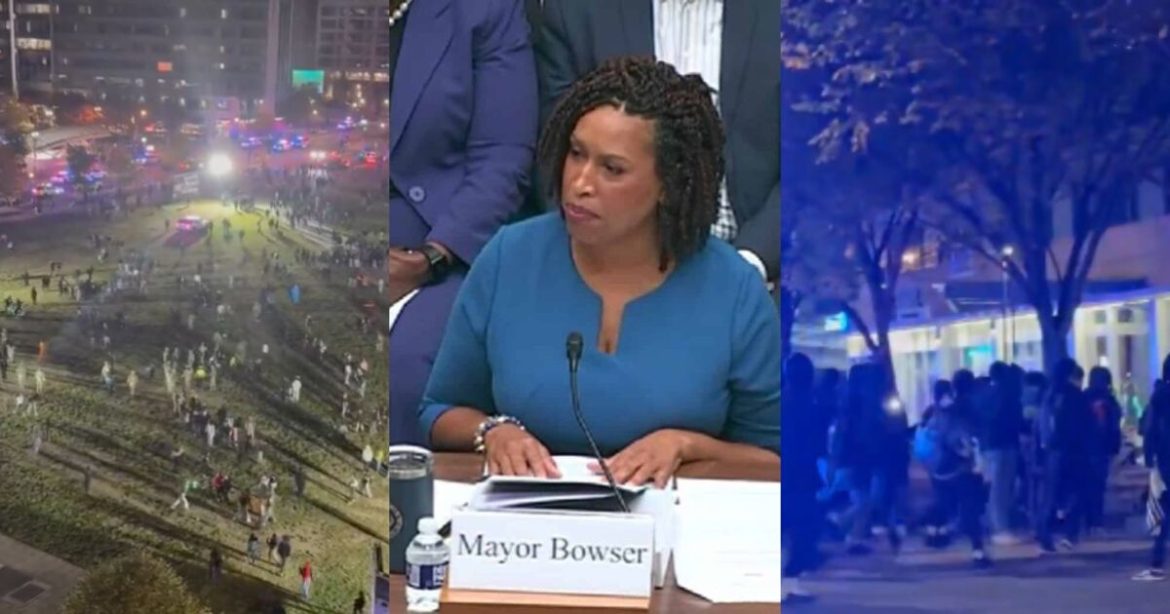 National Guard and Police Battle Hundreds of Rioting Juveniles in DC on Halloween – Mayor Imposes Citywide Curfew for Minors (VIDEOS)