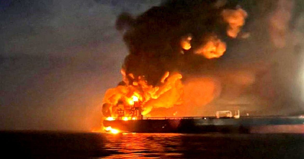 WATCH: Ukrainians Strike Two Cargo Ships in the Black Sea – Chinese Vessels Said To Belong to Russia’s ‘Shadow Fleet’