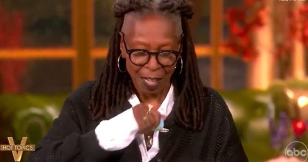 “The View” Co-Host Whoopi Goldberg Loses It on Live TV When She’s Handed a Note After Getting Caught Uttering a Despicable Lie About Trump (VIDEO)
