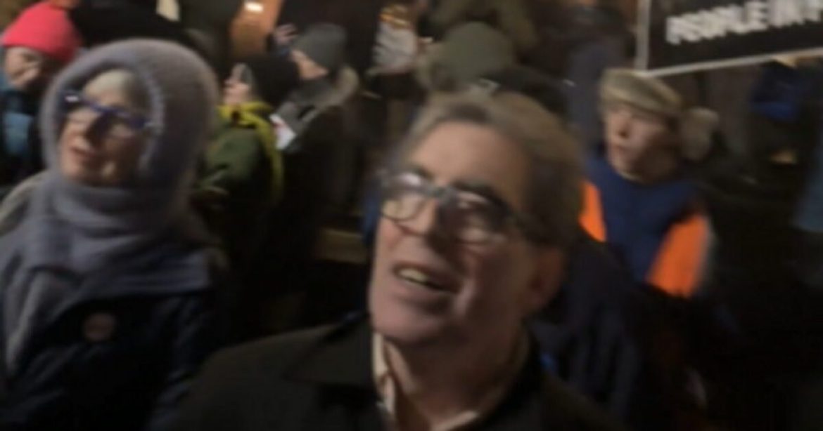 Watch Angry Liberals in Boston Throw an ‘Ice Tea Party’ to Protest ICE (VIDEO)