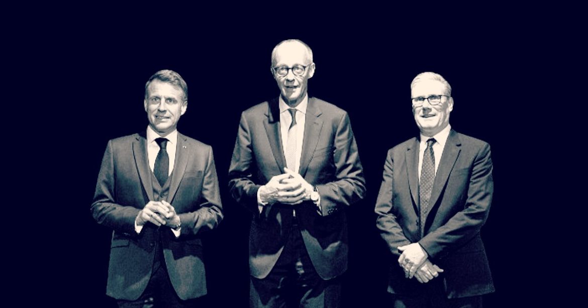 THE THREE STOOGES: Unpopular Globalist ‘Leaders’, France’s Macron, UK’s Starmer and Germany’s Merz Struggle To Oppose Trump on Ukraine Peace Process