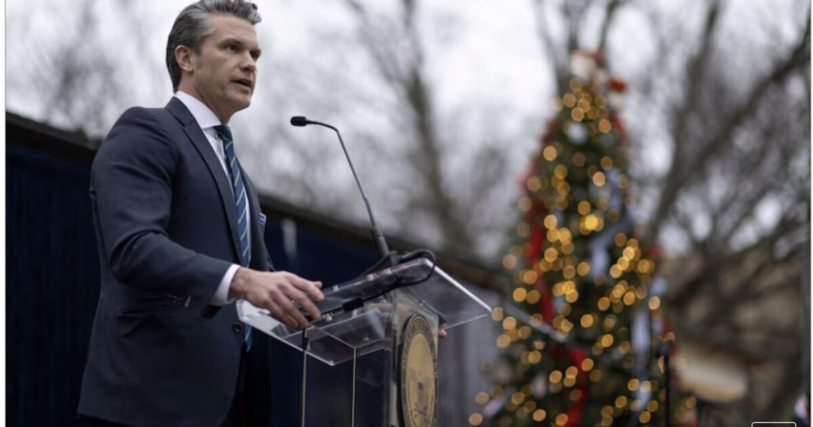 Restoring Christian Values: Secretary of War Hegseth Led Christmas Worship at the Pentagon