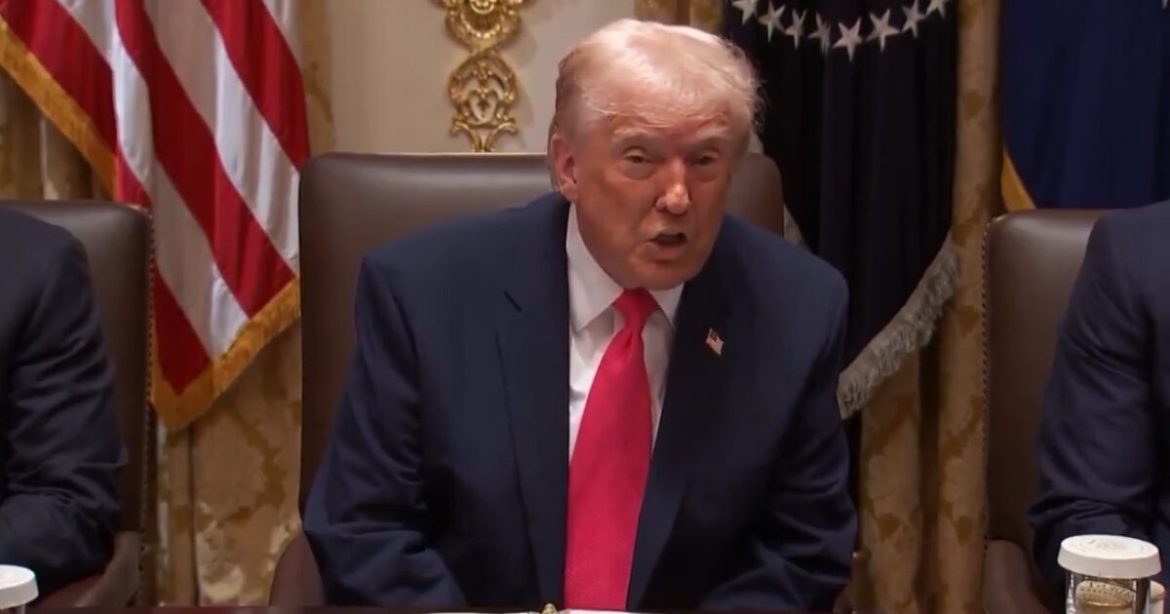 FIREWORKS! Trump Ends Cabinet Meeting with SCORCHING Statement on Somali Migrants, Calls Ilhan Omar “Garbage” (VIDEO)