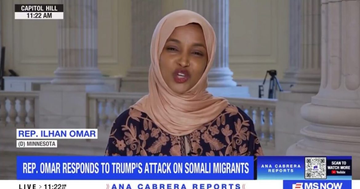 Ilhan Omar Loses It After President Trump Calls Her “Garbage” (VIDEO)