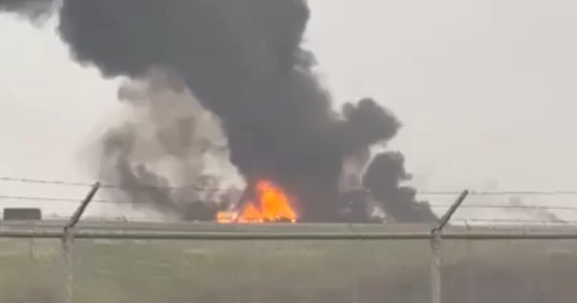 DEVELOPING: Huge Fireball Erupts After Private Jet Owned by NASCAR Driver Greg Biffle Crashes in North Carolina – Fatalities Reported (VIDEO)