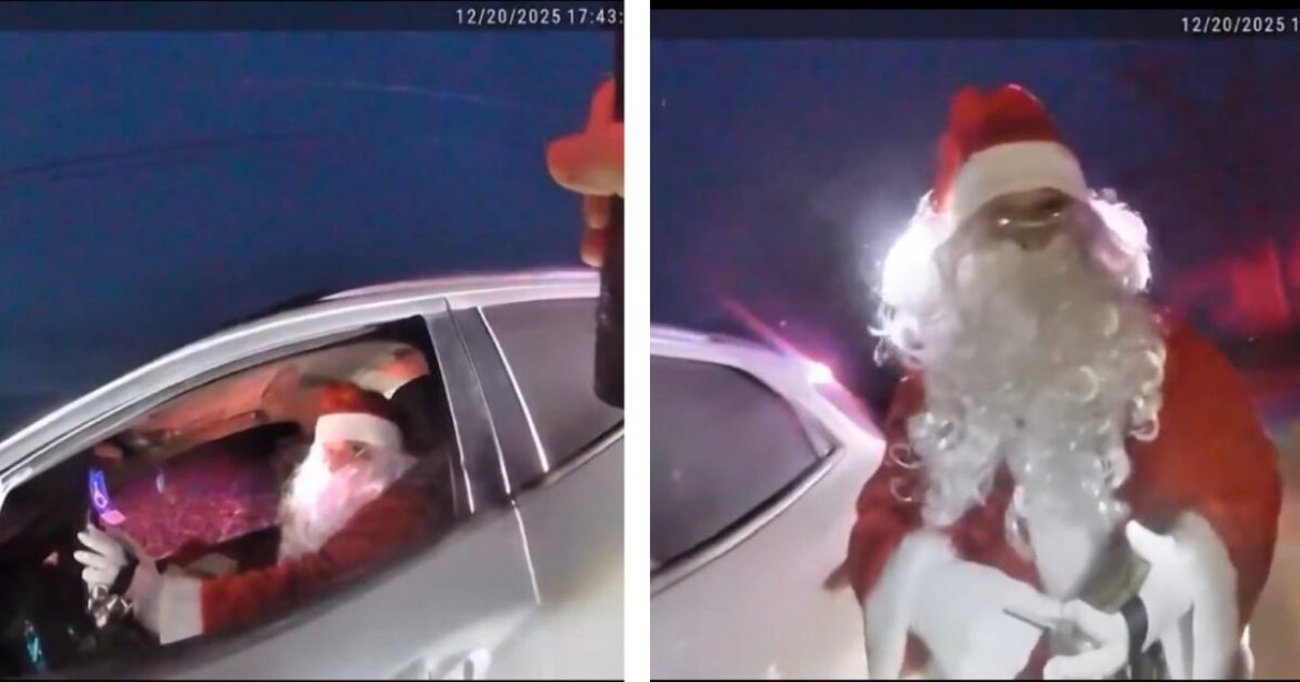 GOING VIRAL: Santa Gets Pulled Over For Speeding in Ohio (VIDEO)