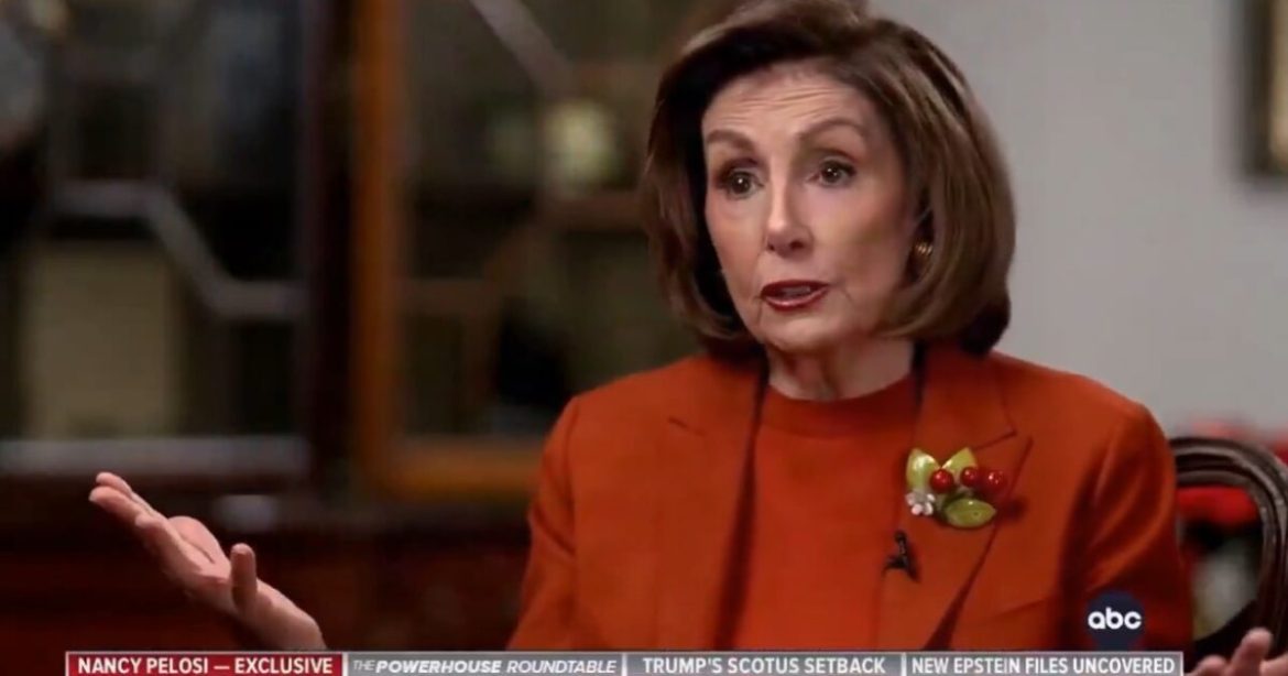 Nancy Pelosi Brags About Viral Moment She Tore Up Trump’s State of the Union Speech (VIDEO)