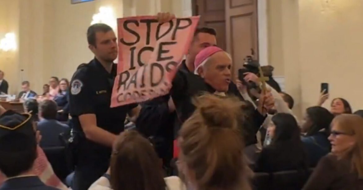WATCH: Psychotic Leftist Interrupts DHS Sec Kristi Noem’s Opening Statement in House Homeland Security Committee Hearing – “STOP ICE RAIDS! THE POWER OF CHRIST COMPELS YOU! END DEPORTATIONS”