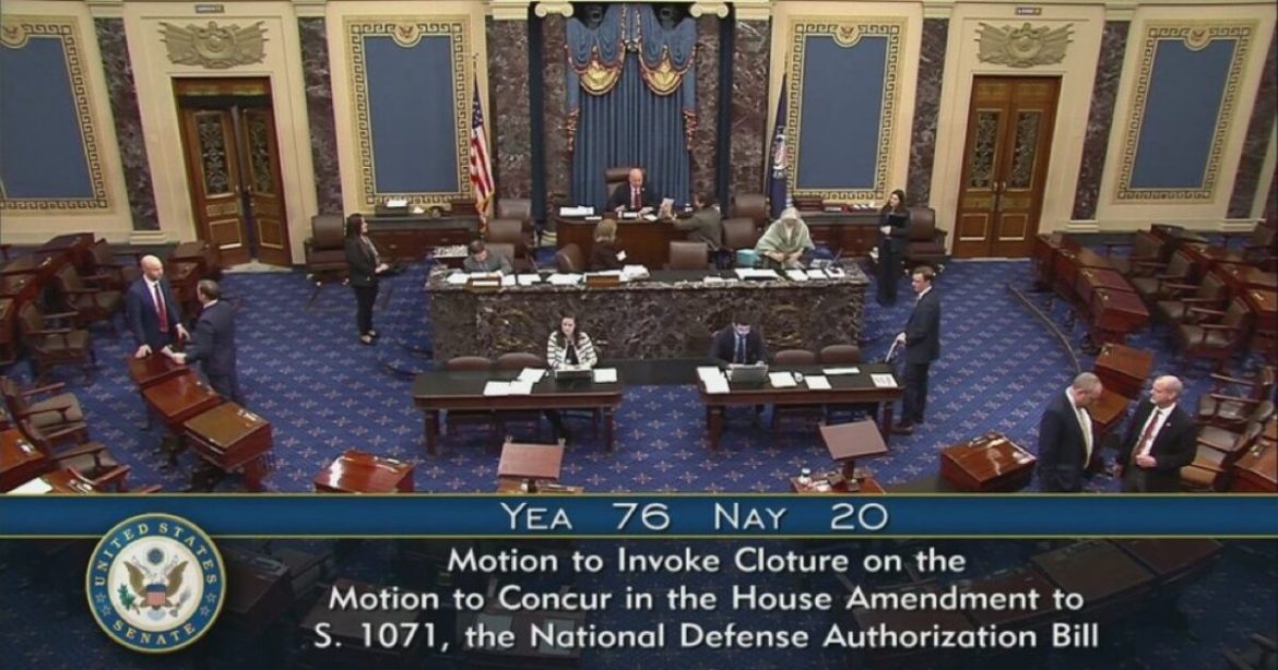 JUST IN: Senate Advances $900 BILLION Defense Spending Bill with Military Aid to Ukraine