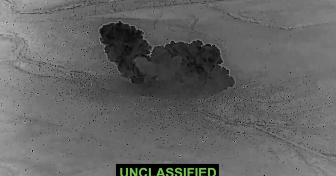 WATCH: US CENTCOM Releases Footage from Operation Hawkeye Strikes Against 70+ ISIS Targets