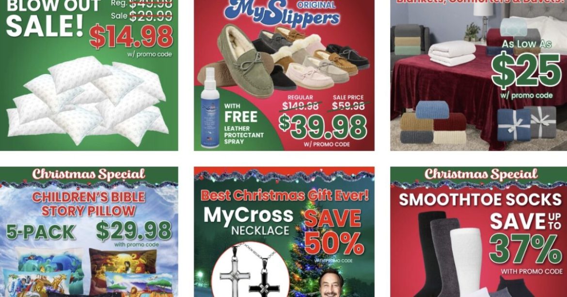 Check Out The Christmas Specials At The Gateway Pundit Discounts Page At MyPillow – Up to 80% Off!