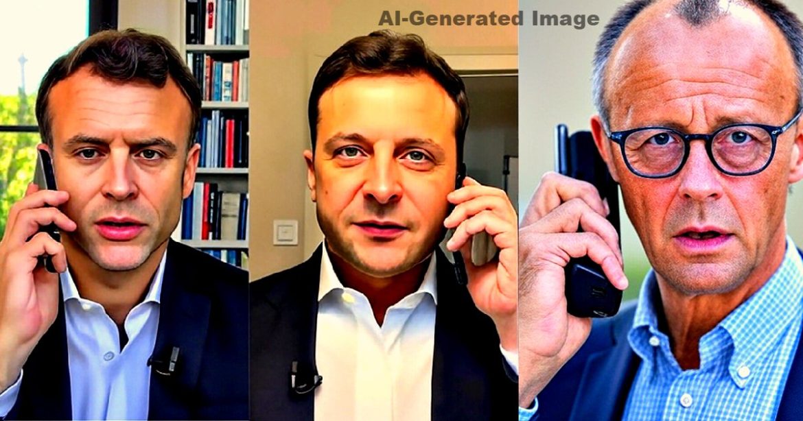 FALSE FRIENDS: Leaked Call Between Zelensky and Europeans Shows France’s Macron Saying That ‘US Will Betray Kiev’ and Germany’s Merz Stating Trump’s Team Is Just ‘Playing Games’