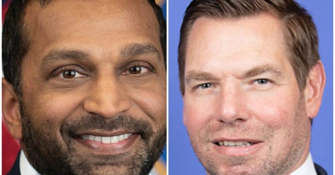 Kash Patel Sets Eric “Fang Fang” Swalwell Ablaze With a HILARIOUS Response After Congressman Mocks Patel’s Manhood While Sharing Hit Piece About Him