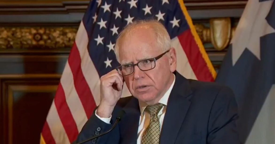 WATCH: Minnesota Gov. Tim Walz Claimed ‘Majority of Crime is Committed by White Men’ While Defending Somali Community Earlier This Month