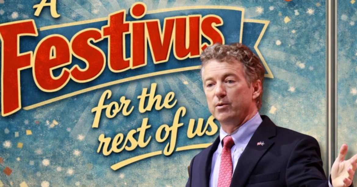 Sen. Rand Paul’s 2025 Festivus Report Cites Hundreds of Millions in Taxpayer Waste on Cruel Animal Experiments Exposed by White Coat Waste Project