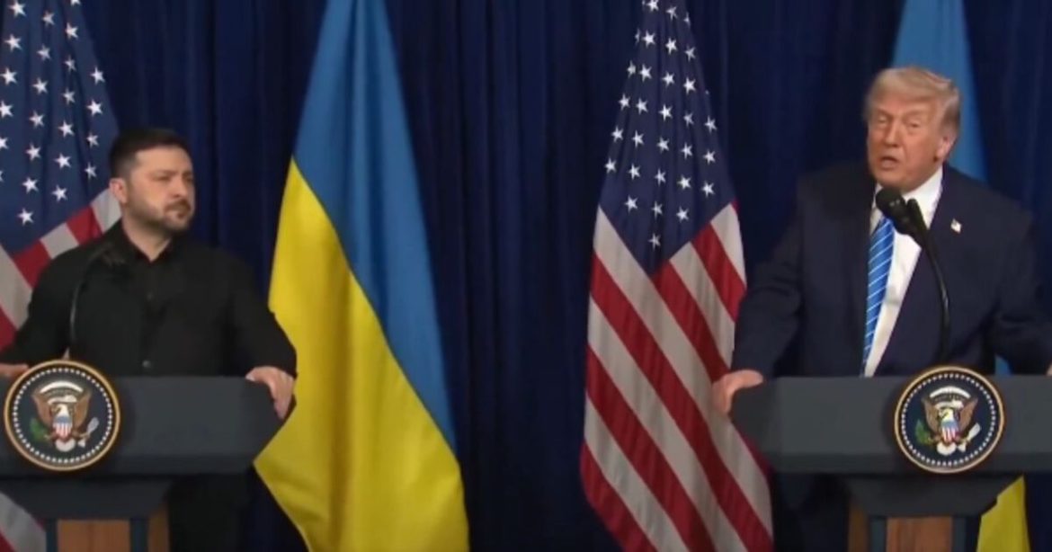 Trump at Zelenskyy Presser: ‘If the 2020 Election Weren’t RIGGED and STOLEN, You Wouldn’t Have Had This War’ (VIDEO)