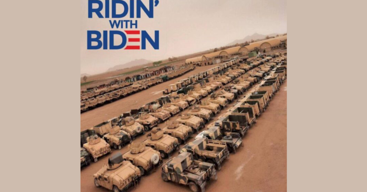 SURPRISE! Watchdog Claims U.S. Weapons Left Behind by Biden in Afghanistan Now Make Up ‘Core’ of the Taliban Military