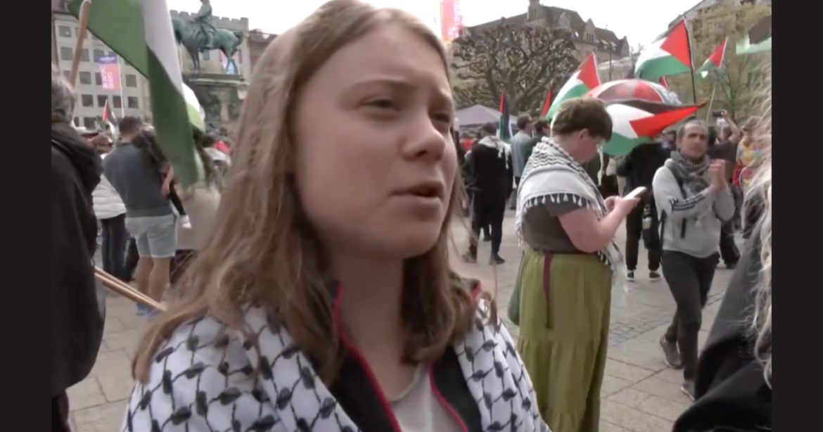Greta Thunberg Arrested After Caught Supporting Literal Anti-Jewish Terrorist Org – This Is the Kid the Left Platformed as a God for Years