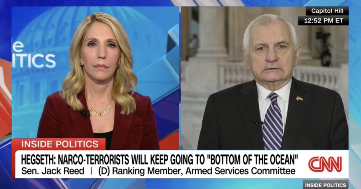 INSANITY: Democrat Jack Reed Claims Drug Smugglers Bringing Illegal Narcotics Into the U.S. Are Not “Narco-Terrorists” — Just People “Trying to Make Money”