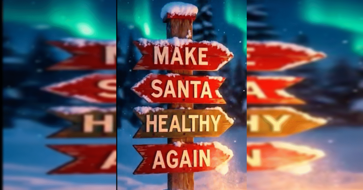 RFK Jr. Delivers Hilarious MAHA Message with Santa Claus on Christmas Eve (Video)