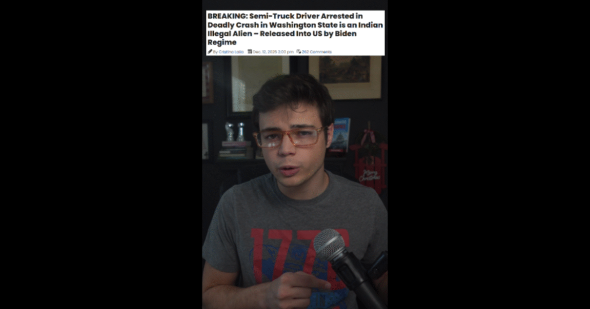 Victor Reacts: Time to Arrest Those Giving the CDLs to Illegals (VIDEO)