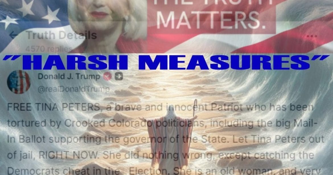 The IRONY of Tina Peters Being Accused Of Disrespecting The Inmate That Attacked Her