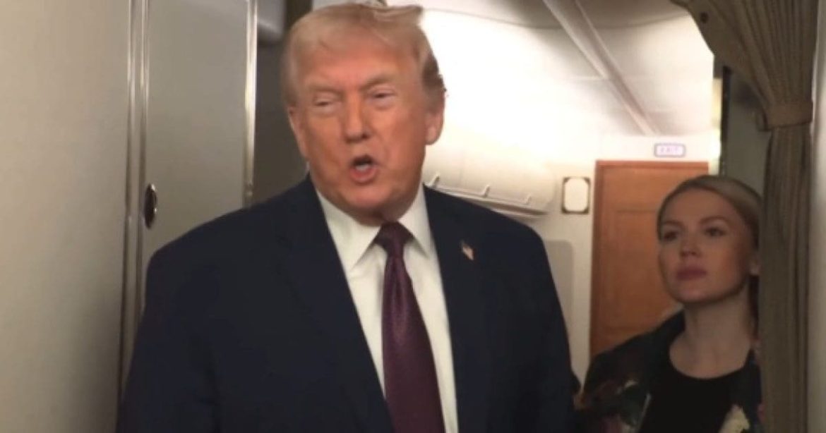 President Trump Tells Reporters Iranian Leaders Have Called Him Begging to Negotiate