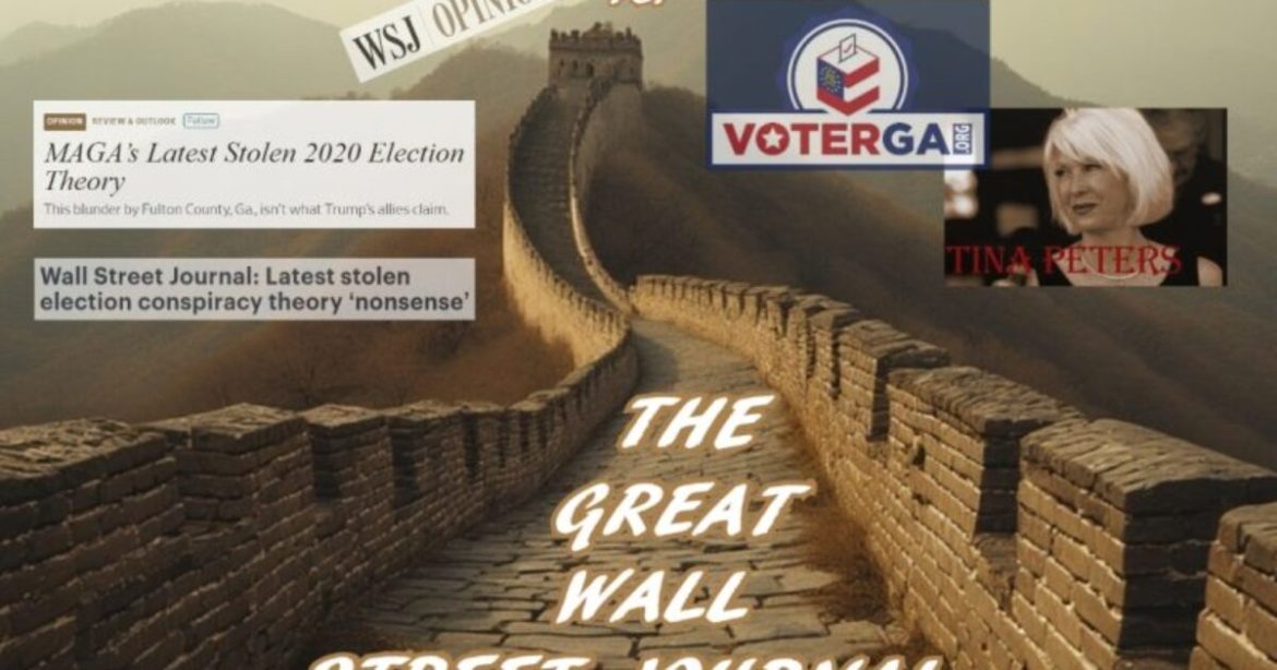 The Wall Street Journal’s Pathetic Attempt to Debunk The 2020 Steal