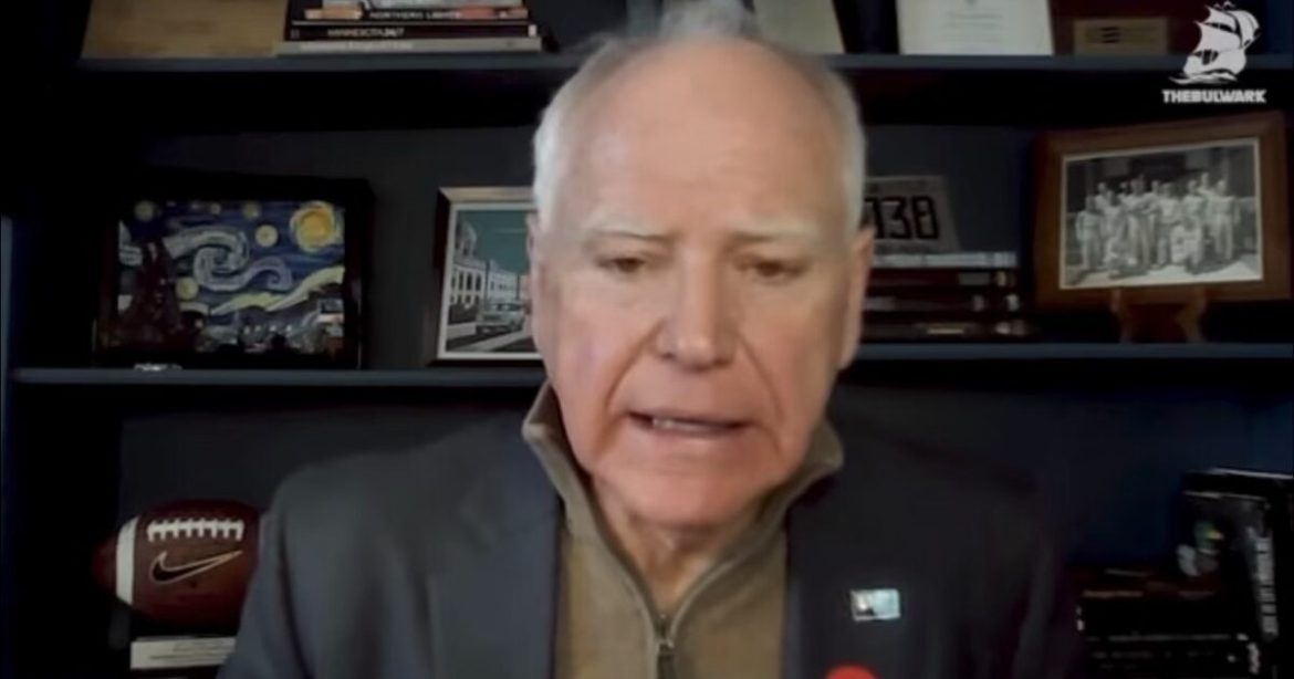 WATCH: Friend of School Shooters Tim Walz Says He’d “Beat the Sh*t Out of” JD Vance in a Debate