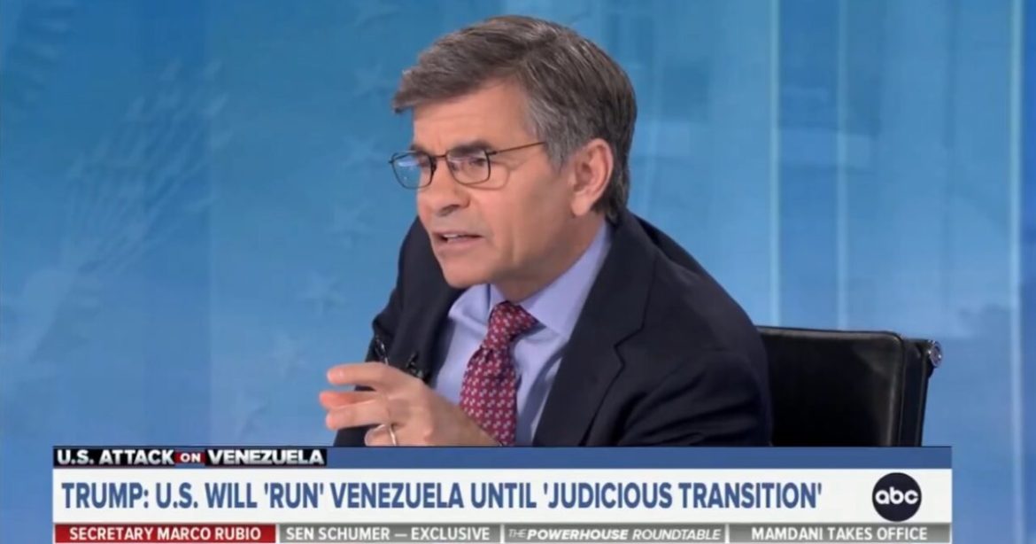 Rubio Destroys Democrat Hack George Stephanopoulos After He Repeatedly Questions US’s “Legal Authority” to Run Venezuela (VIDEO)