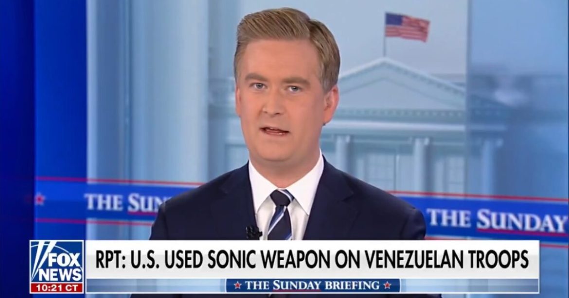 MUST WATCH: Peter Doocy Shows Footage of Himself Being Hit By Similar Sonic Weapon Recounted by Venezuelan Soldier During Maduro Capture