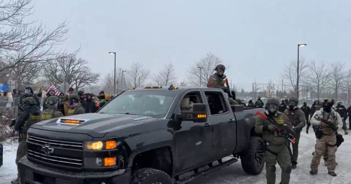 ICE Agents Commandeer Truck, Arrest Driver For Blocking Entryway to Federal Building (VIDEO)
