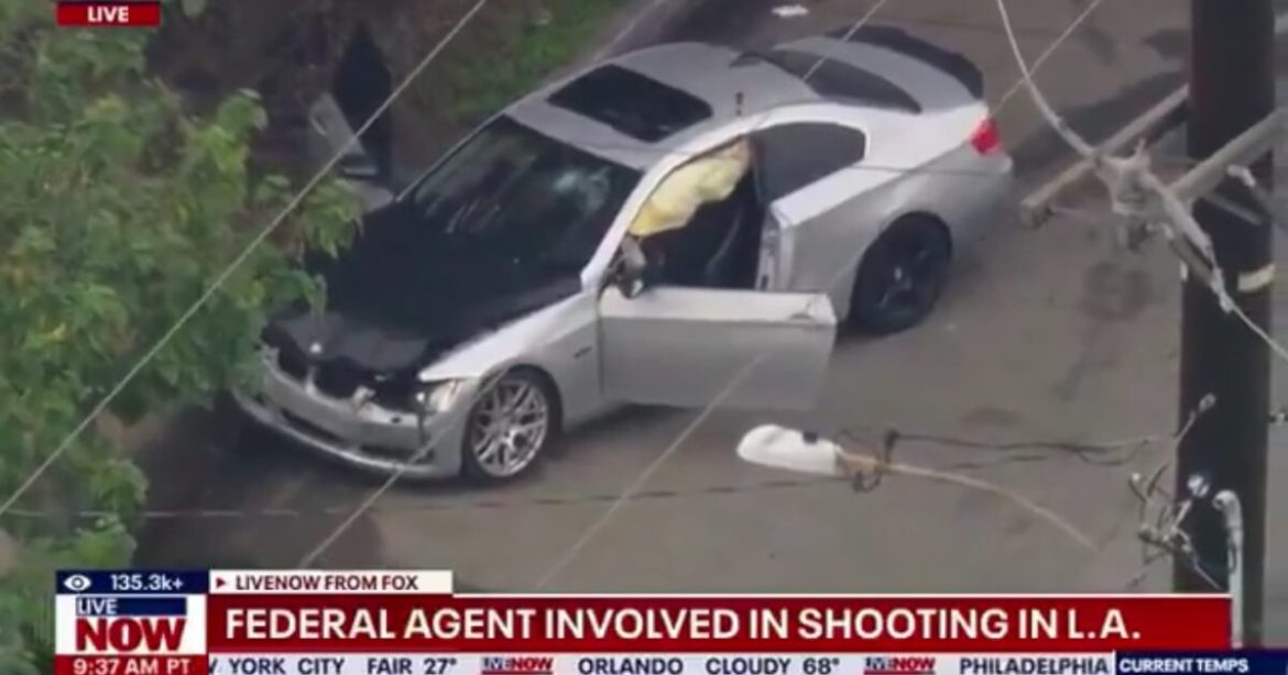 BREAKING: Federal Agent Opens Fire After Illegal Alien Tries to Run Him Over During Immigration Operation in Los Angeles – Border Patrol Agent Injured